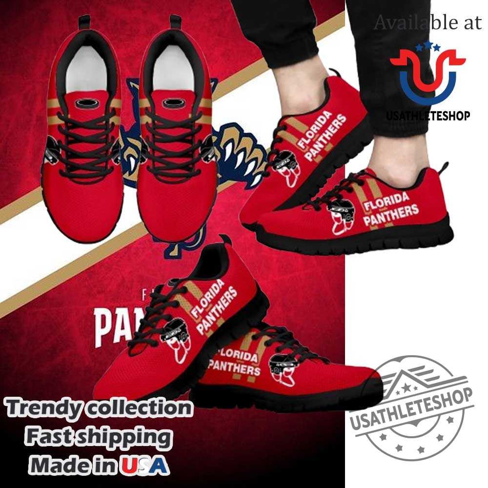 Vertical Two Line Mixed Helmet Florida Panthers Sneakers 6 Vertical Two Line Mixed Helmet Florida Panthers Sneakers