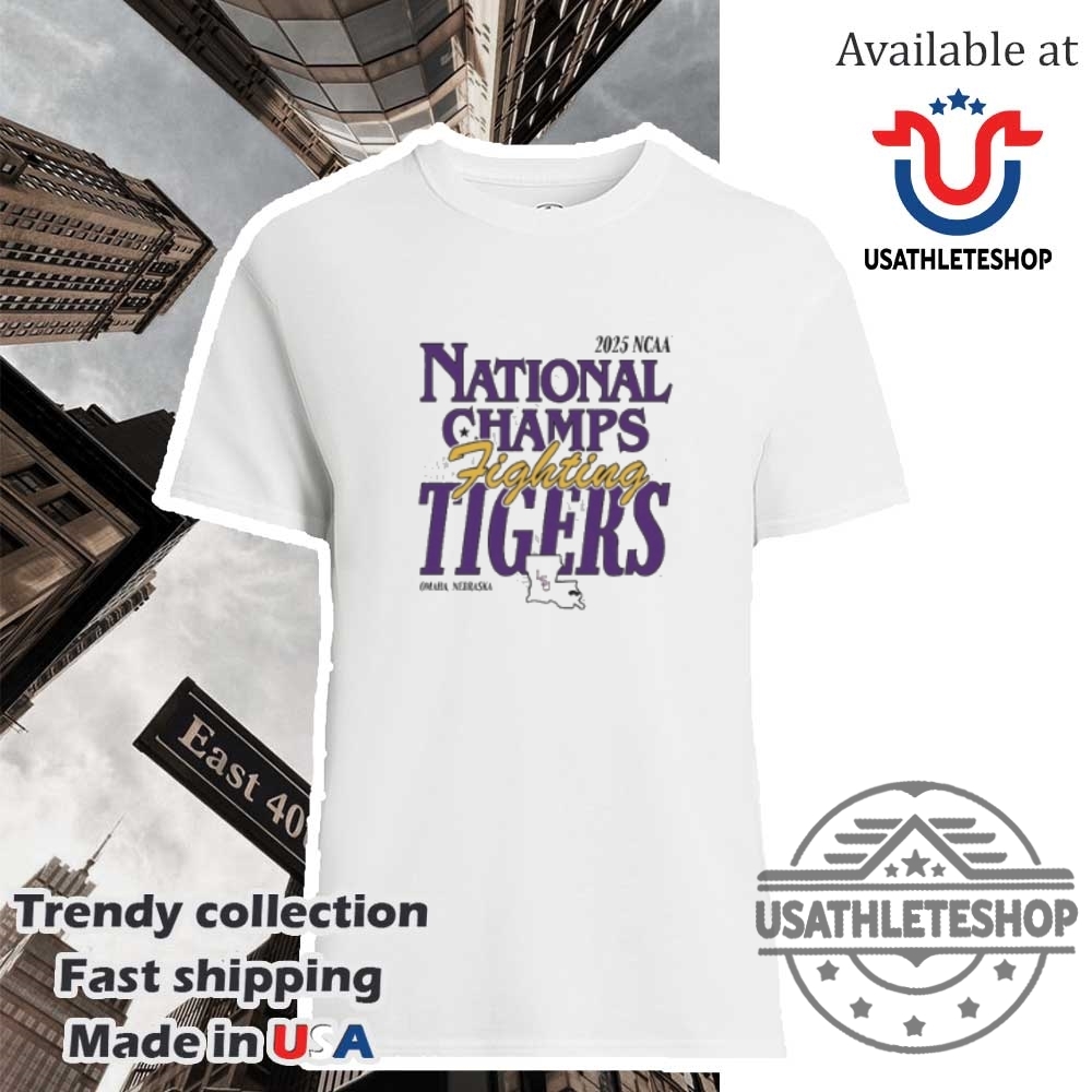 "Top LSU Tigers Sneakers and Apparel to Show Your Team Pride" 7 Lsu Tigers 2025 Ncaa Baseball Mens College World Series Champions National Champs Fighting Tigers Shirt