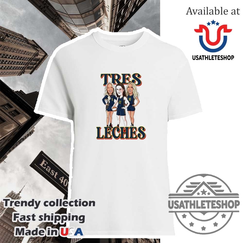 Sophie Cunningham Wearing Tres Leches Indiana Fever Shirt