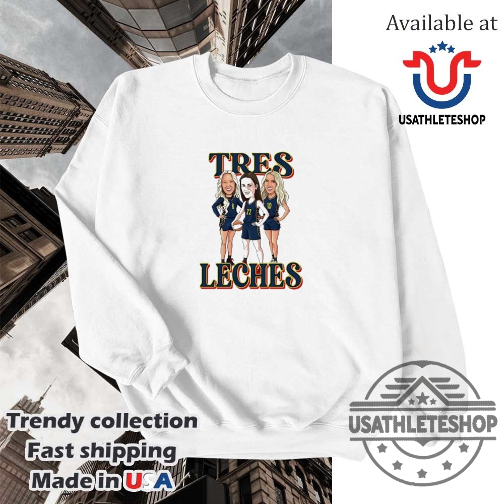Sophie Cunningham Wearing Tres Leches Indiana Fever Shirt 5 Sophie Cunningham wearing Tres Leches Indiana Fever shirt