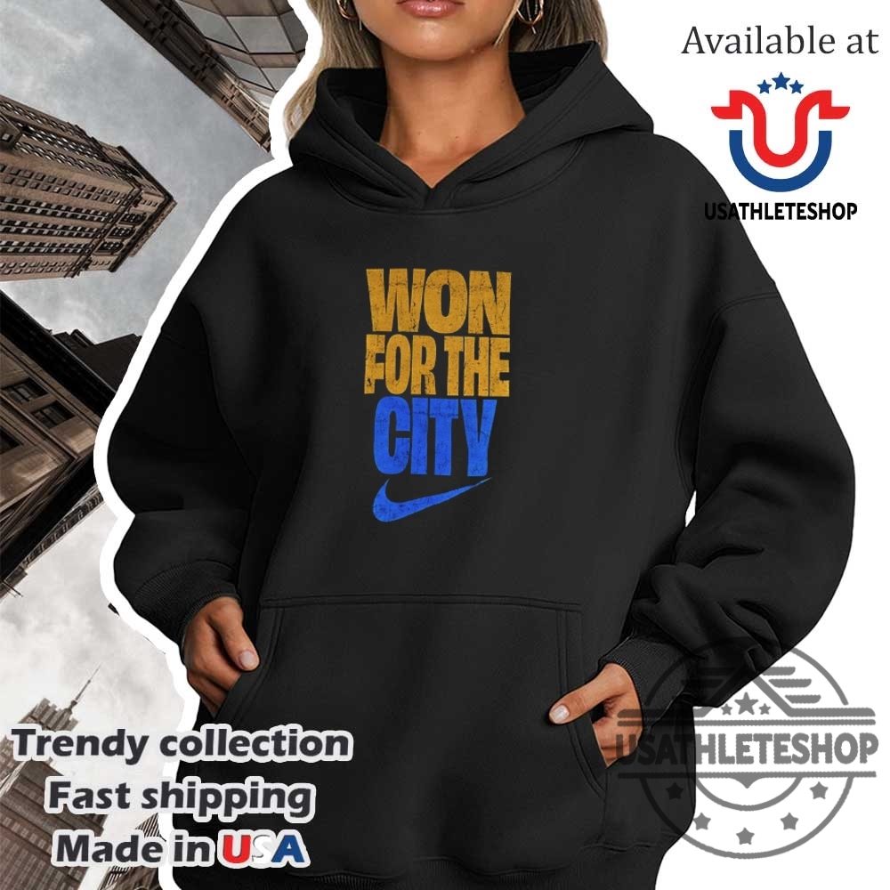 Won For The City Oklahoma City Thunder Nike Nba Finals Champions Winner 2025 Shirt 4 Won For The City Oklahoma City Thunder Nike NBA Finals Champions Winner 2025 shirt