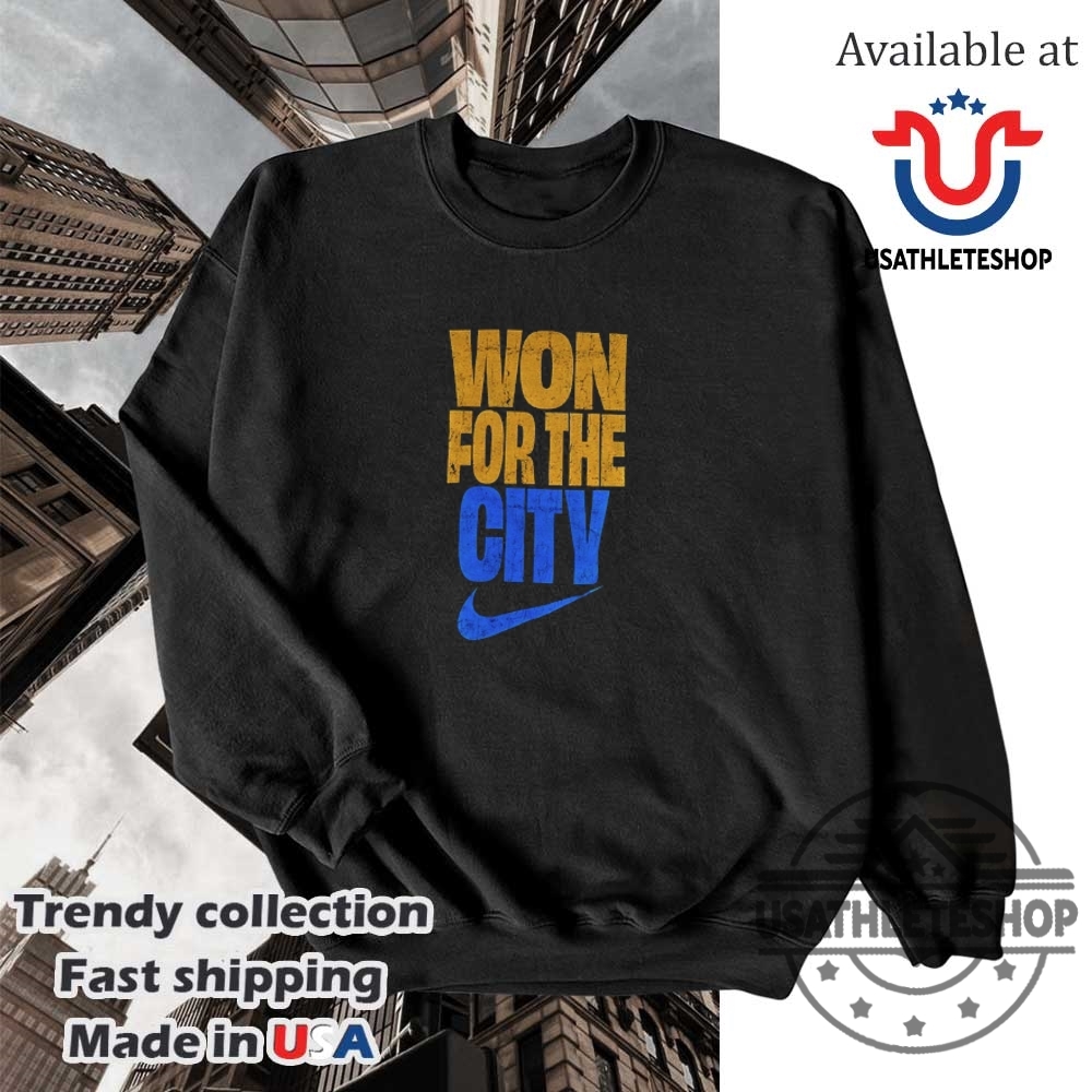 Won For The City Oklahoma City Thunder Nike Nba Finals Champions Winner 2025 Shirt 5 Won For The City Oklahoma City Thunder Nike NBA Finals Champions Winner 2025 shirt