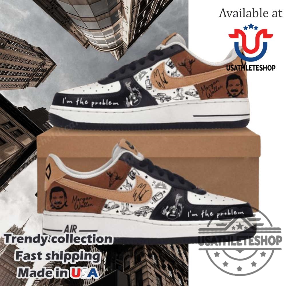 "Top LSU Tigers Sneakers and Apparel to Show Your Team Pride" 30 Im The Problem Morgan Wallen Signature Air Force 1 Sneakers Shoes