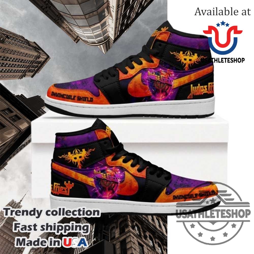"Top LSU Tigers Sneakers and Apparel to Show Your Team Pride" 33 Judas Priest Invincible Shield Nike Air Jordan 1 Shose