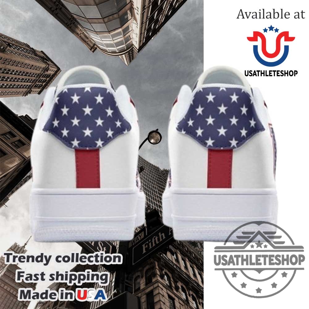 Usa Flag 4Th Of July Independence Air Force 1 Shoes 4 USA Flag 4th of July Independence Air Force 1 Shoes