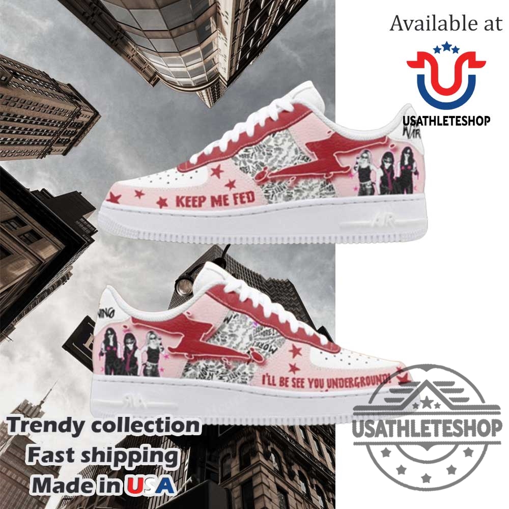 The Warning Keep Me Fed Air Force 1 Sneakers
