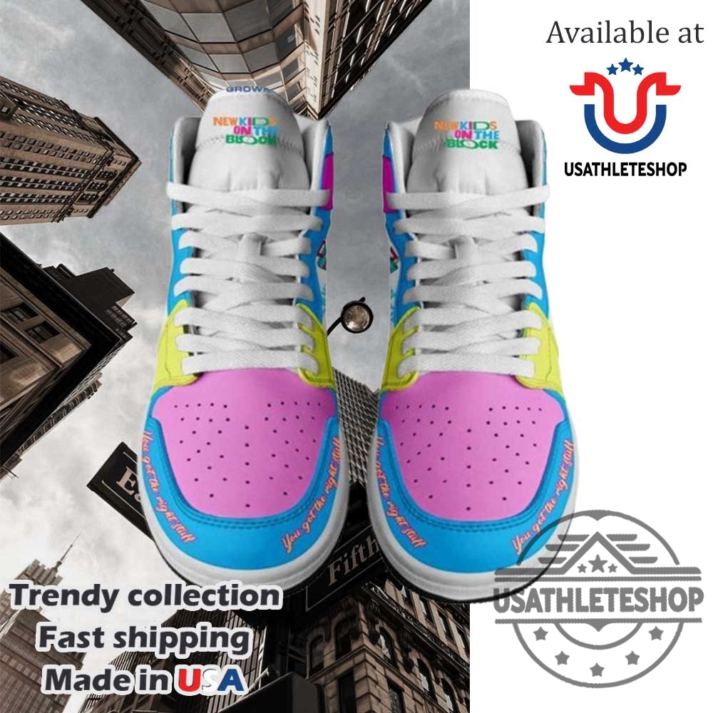 Nkotb You Got The Right Stuff Air Jordan 1 Shoes 5 NKOTB You Got The Right Stuff Air Jordan 1 Shoes