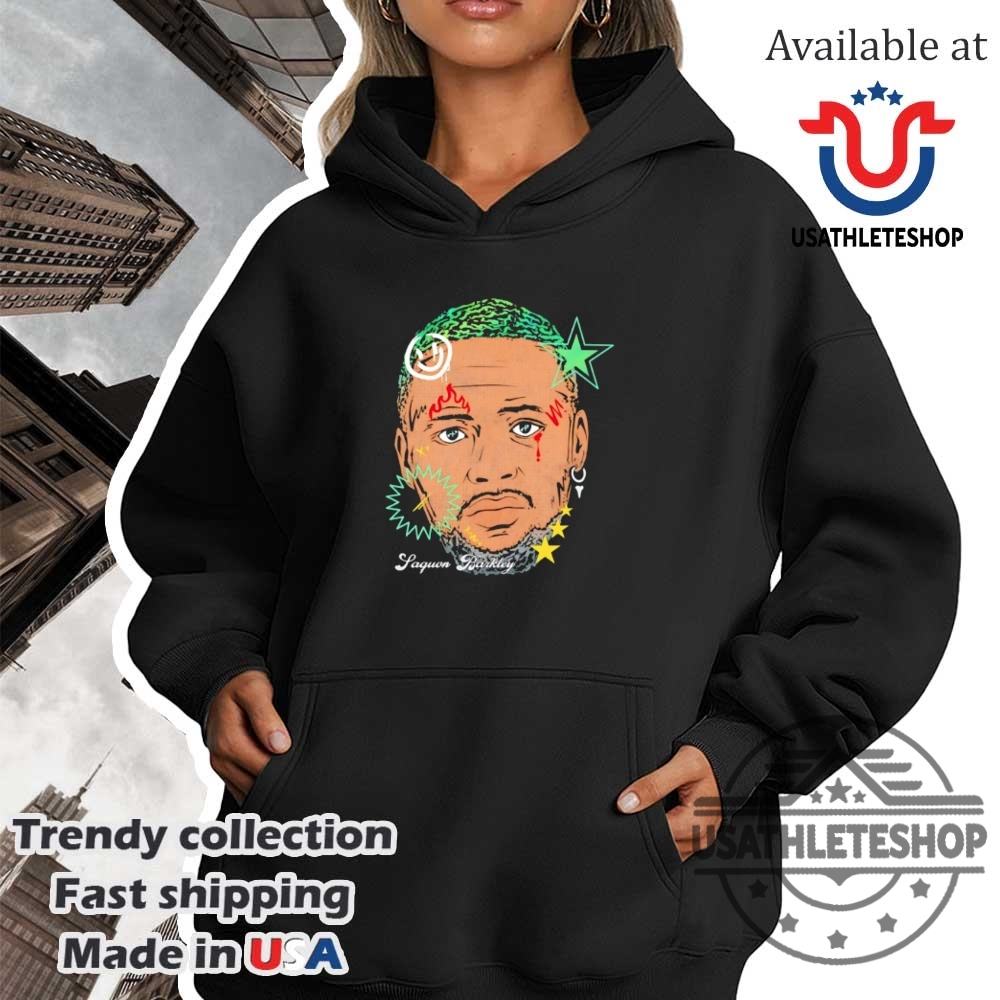 Saquon Barkley Philadelphia Eagles Big Head Art Shirt 4 Saquon Barkley Philadelphia Eagles Big Head art shirt