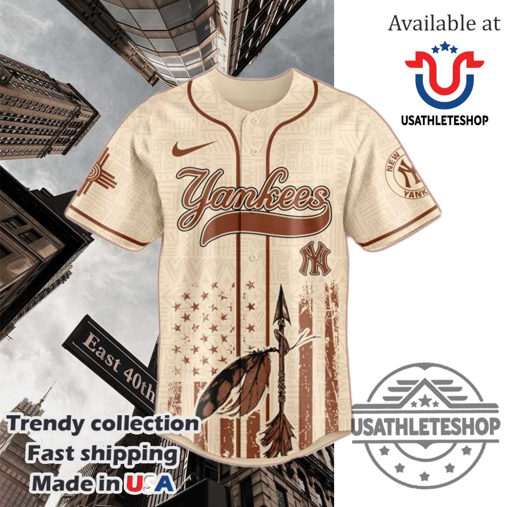 New York Yankees Mlb X Native American Heritage Month Jersey