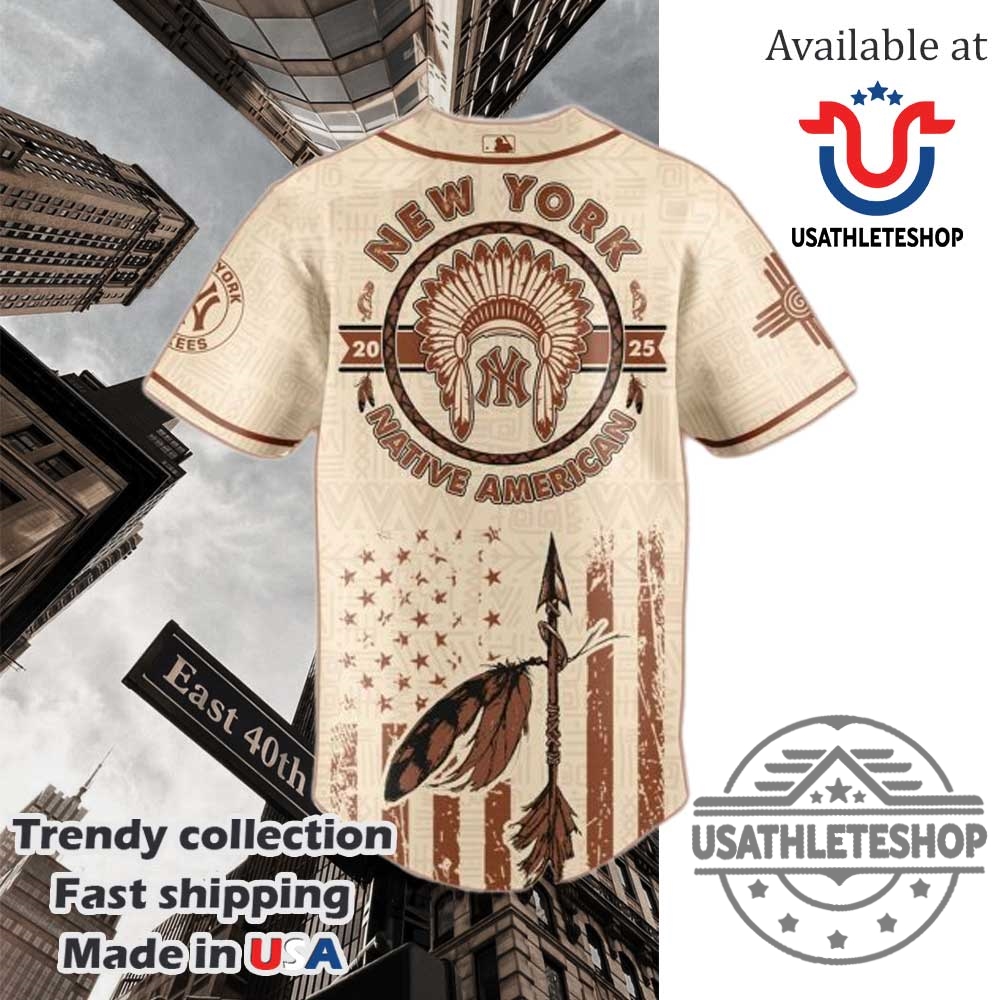New York Yankees Mlb X Native American Heritage Month Jersey