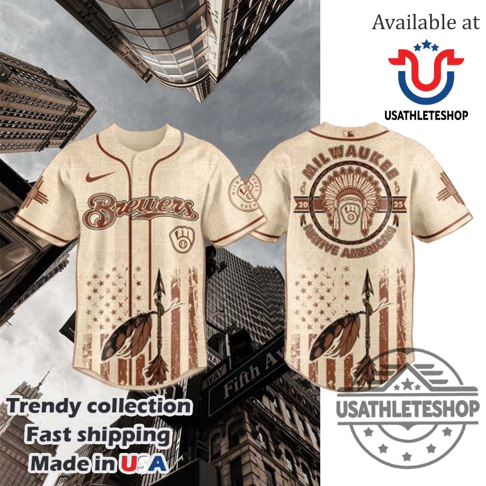 "Top 2025 MLB and Soccer Crossover Jerseys Boost Your Style" 27 Milwaukee Brewers Mlb X Native American Heritage Month Jersey
