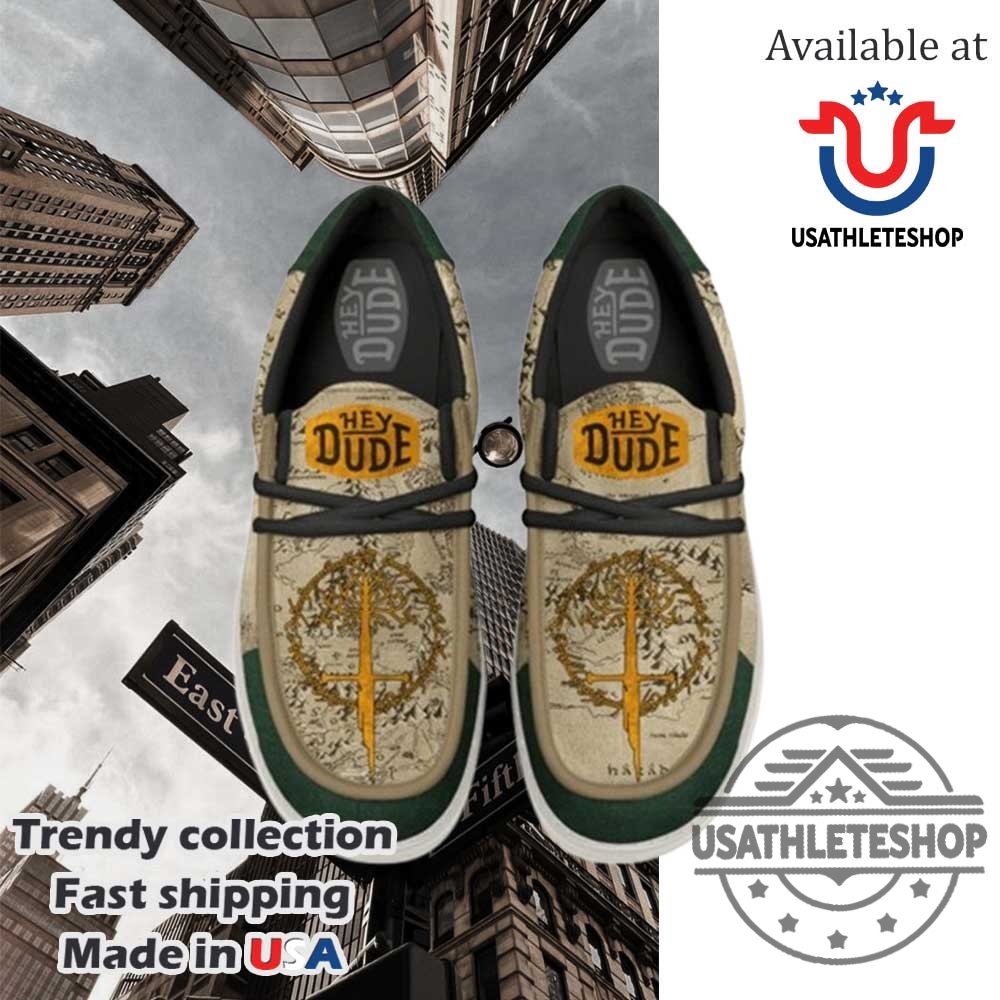"Top Custom Shoes: Messi, NCAA Champs, MCR, Prince, Volbeat" 6 The Lord Of The Rings Hey Dude Shoes