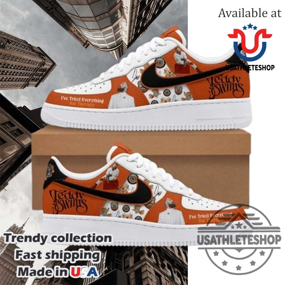 "Top Custom Shoes: Messi, NCAA Champs, MCR, Prince, Volbeat" 7 Teddy Swims Ive Tried Everything But Therapy Air Force 1 Shoes
