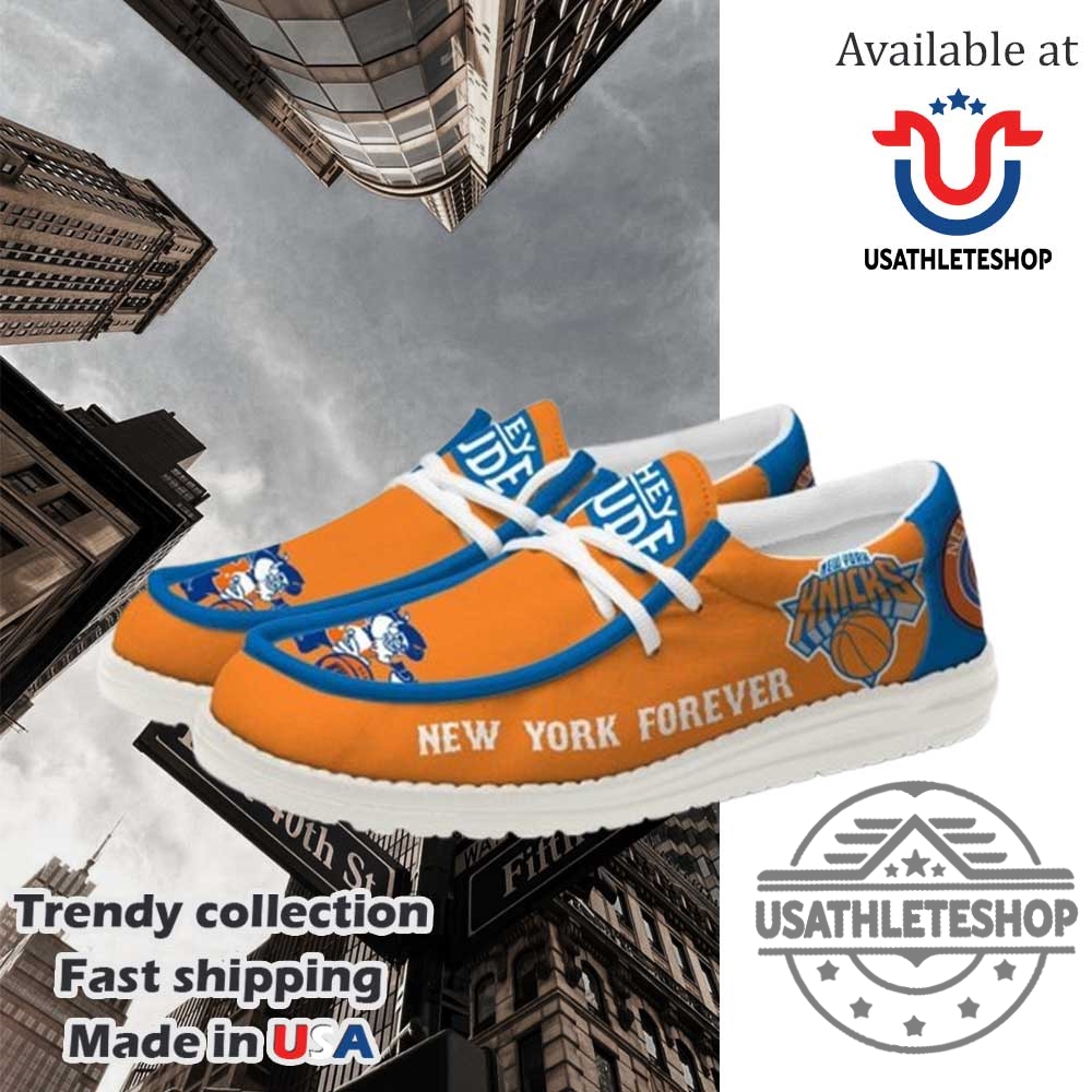 New York Knicks Forever Hey Dude Shoes 4 New York Knicks Forever Hey Dude Shoes