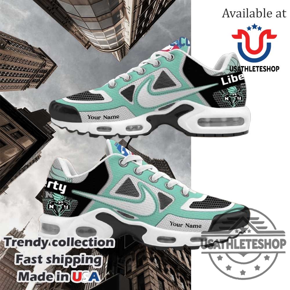 "Top Custom Shoes: Messi, NCAA Champs, MCR, Prince, Volbeat" 20 New York Liberty Nike Air Max Shoes Customizable Wnba Fan Sneakers