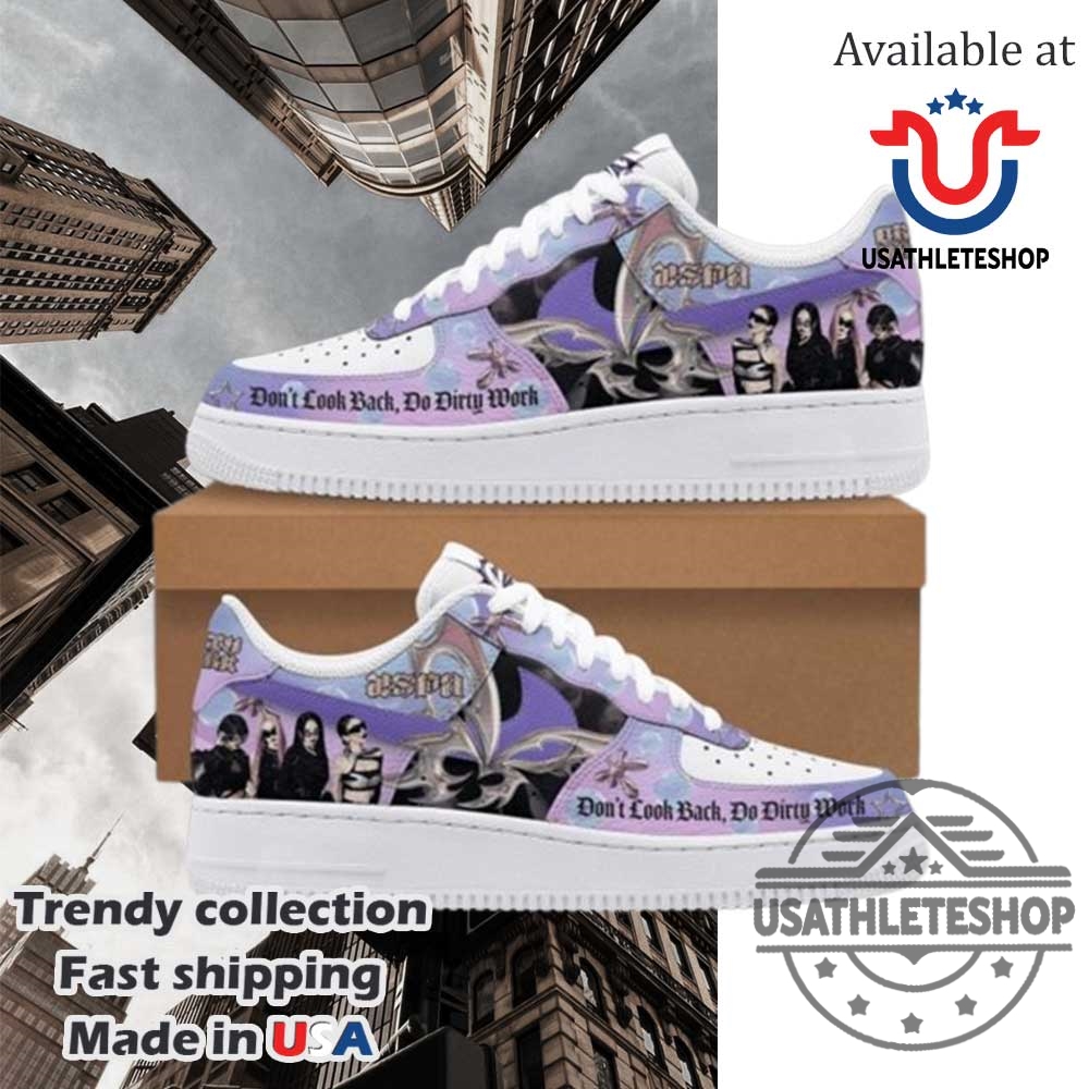 "Top Custom Shoes: Messi, NCAA Champs, MCR, Prince, Volbeat" 23 Aespa Dont Look Back Do Dirty Work Air Force 1 Shoes