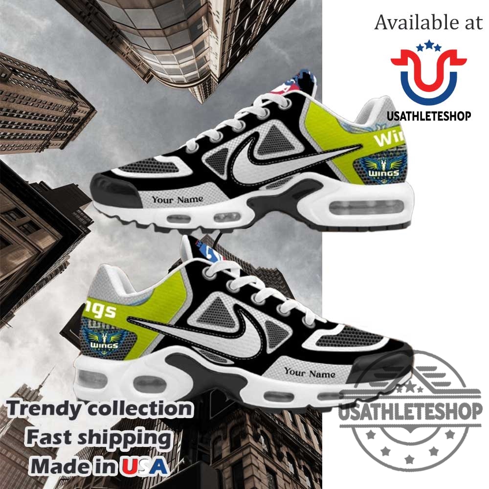 "Top Custom Shoes: Messi, NCAA Champs, MCR, Prince, Volbeat" 24 Dallas Wings Nike Air Max Shoes Customizable Wnba Fan Sneakers
