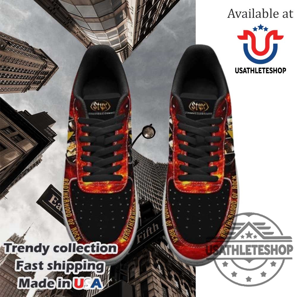 Styx Brotherhood Of Rock Air Force 1 Shoes 3 Styx Brotherhood Of Rock Air Force 1 Shoes