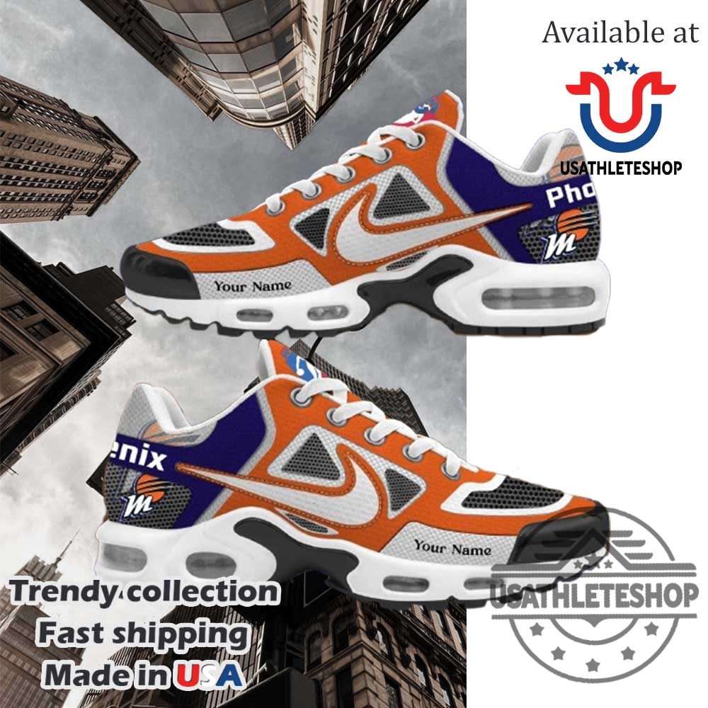 Phoenix Mercury Nike Air Max Shoes Customizable Wnba Fan Sneakers