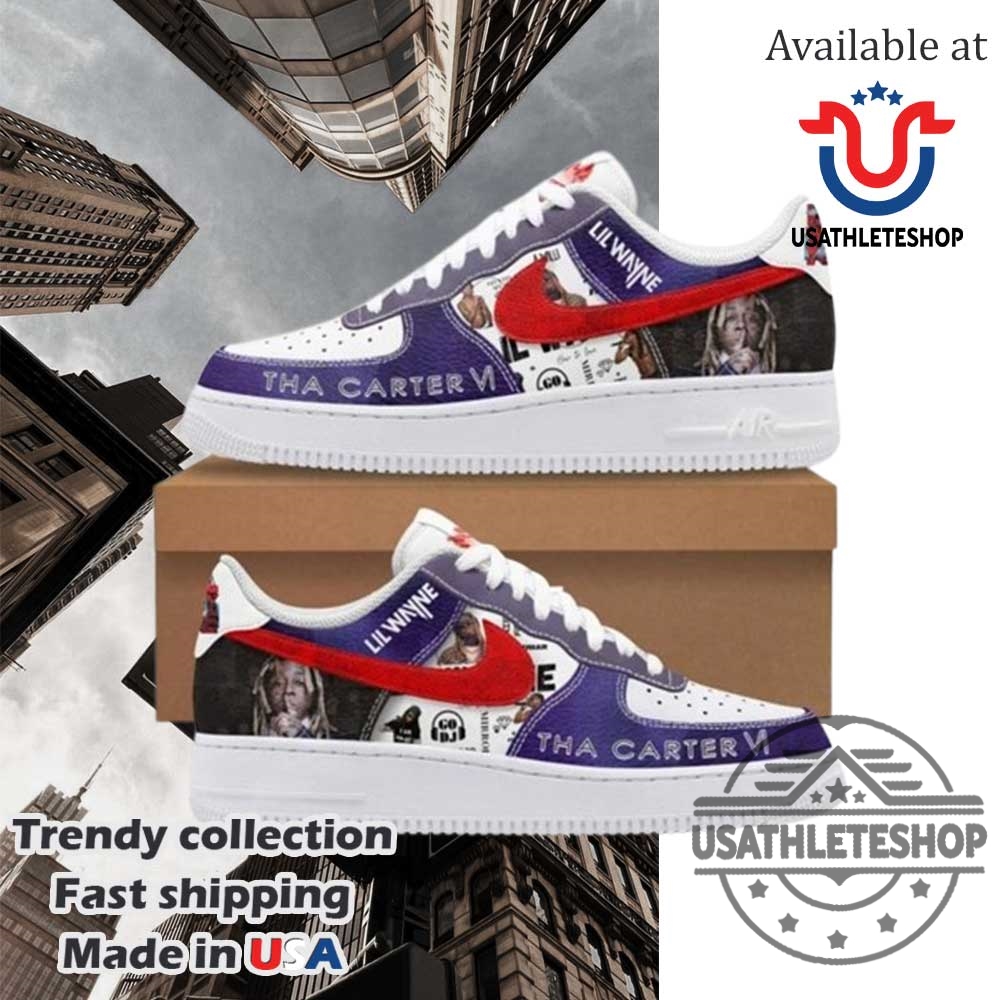 "Top Custom Shoes: Messi, NCAA Champs, MCR, Prince, Volbeat" 35 Lil Wayne Tha Carter Vi Air Force 1 Shoes