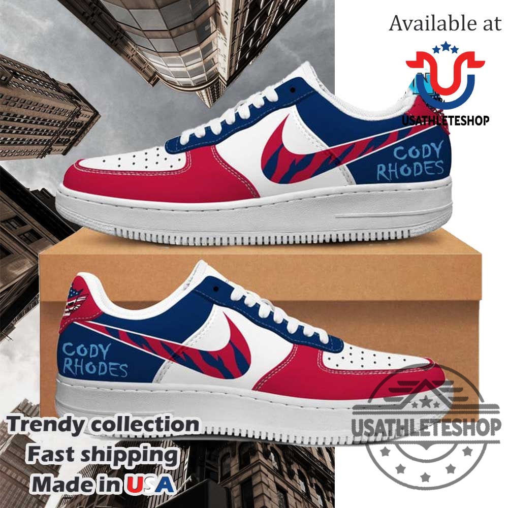 Cody Rhodes Wwe Nike Air Force 1 Shoes