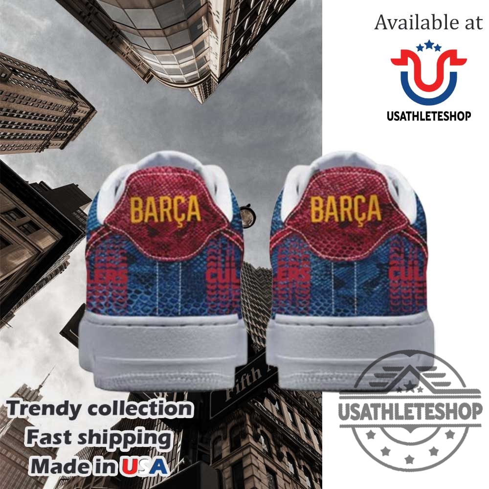Fc Barcelona Més Que Un Club Nike Air Force 1 Shoes 4 FC Barcelona MÉS QUE UN CLUB Nike Air Force 1 Shoes