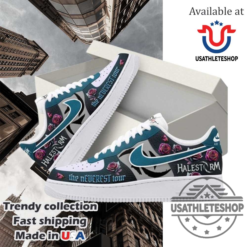 Halestorm 2025 The Neverest Duality Tour Premium Air Force 1 Sneakers Shoes