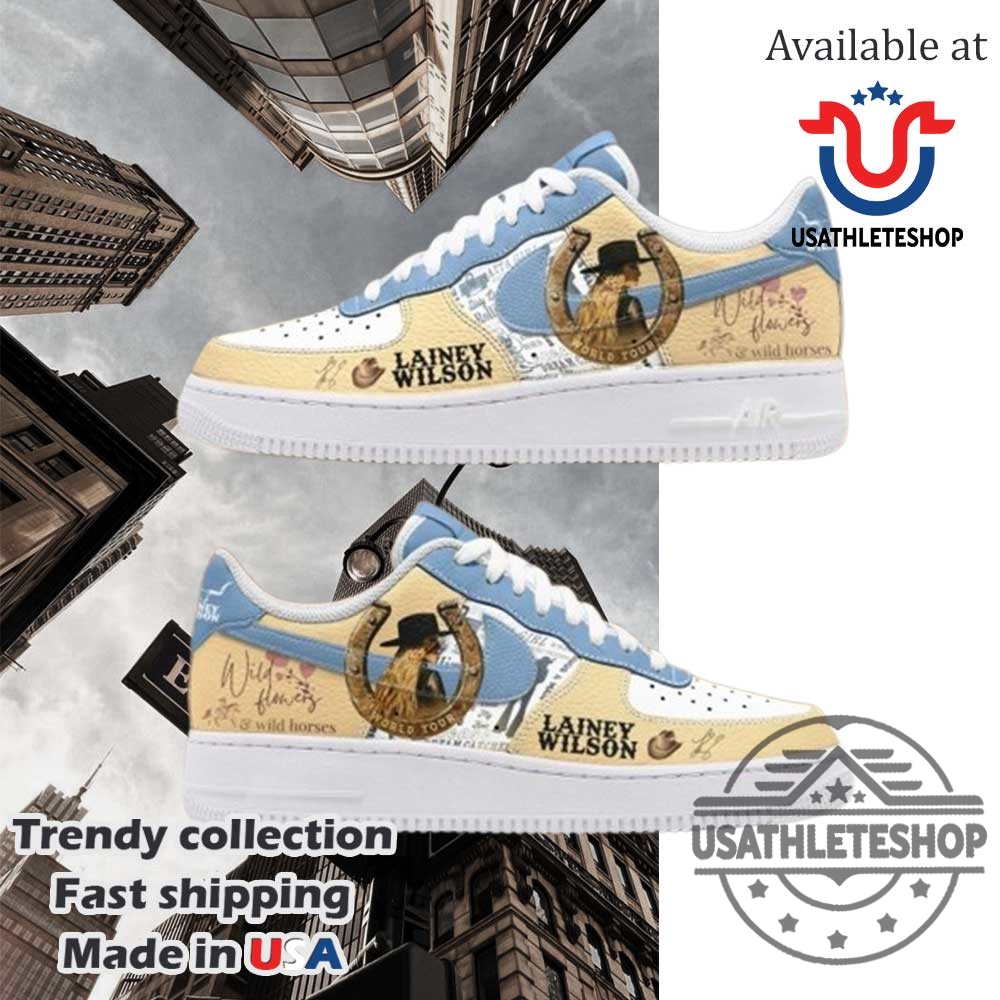Lainey Wilson Wildflowers And Wild Horses Air Force 1 Sneaker