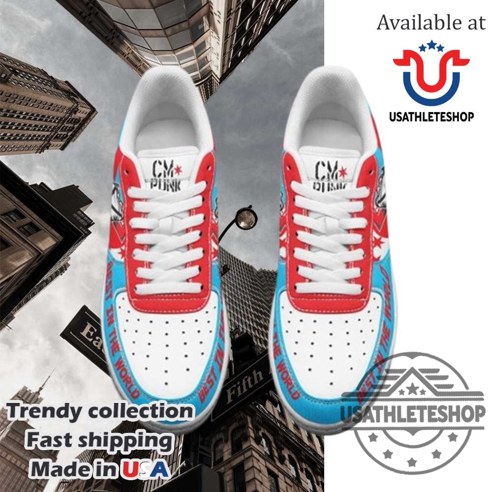 Cm Punk Best In The World Air Force 1 Shoes 4 CM Punk Best In The World Air Force 1 Shoes