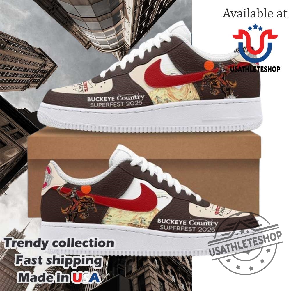 "Exclusive Movie Collaboration: Limited Edition Nike & Air Jordan Releases" 18 Buckeye Country Super Fest 2025 Nike Air Force 1 Sneakers