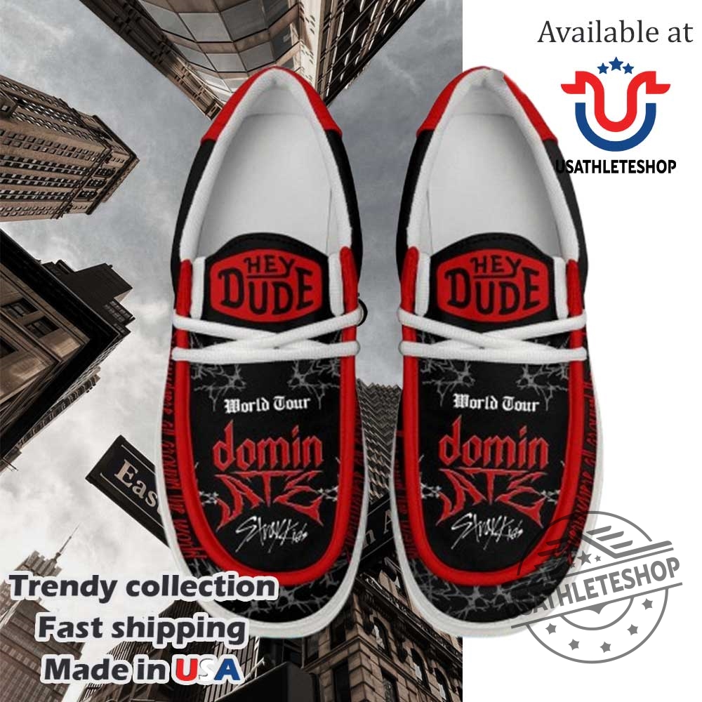 Stray Kids Dominate World Tour 2025 Hey Dude Shoes 3 Stray Kids Dominate World Tour 2025 Hey Dude Shoes