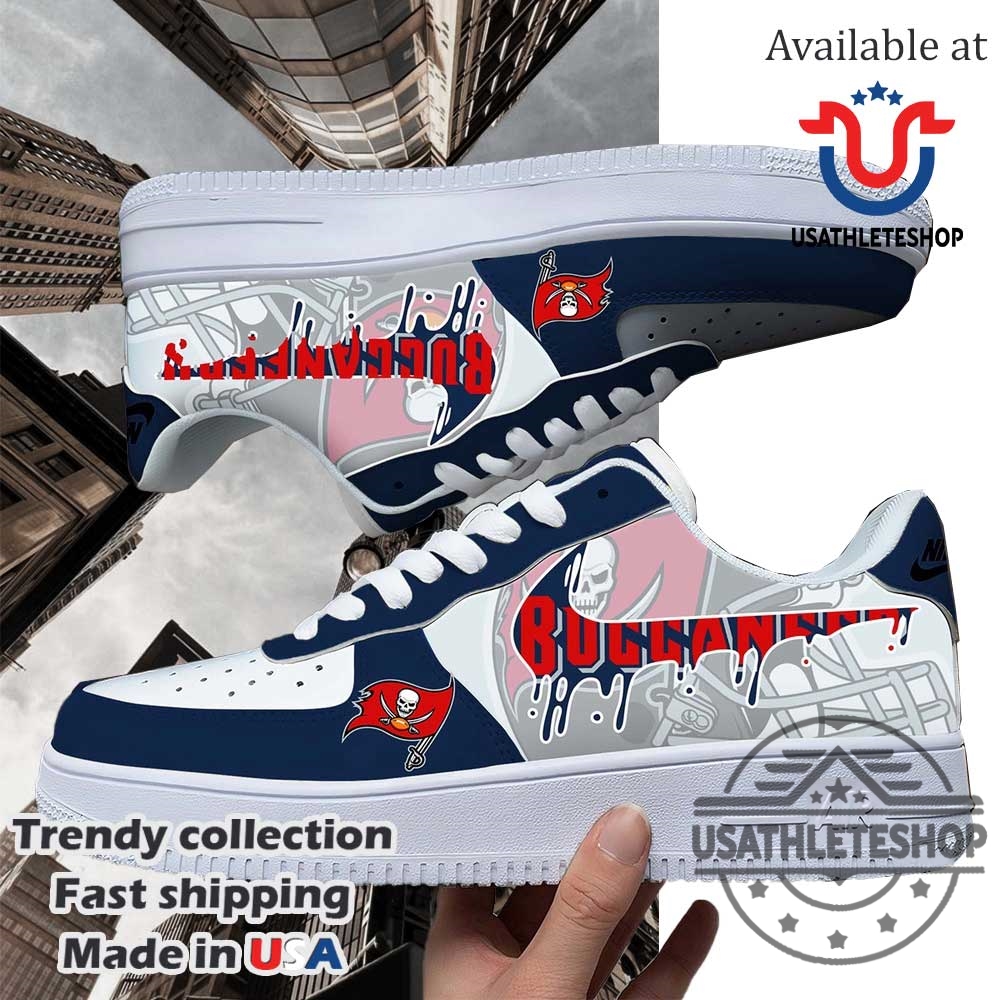 Tampa Bay Buccaneers Nfl Team Logo Custom Air Force 1 Running Shoes