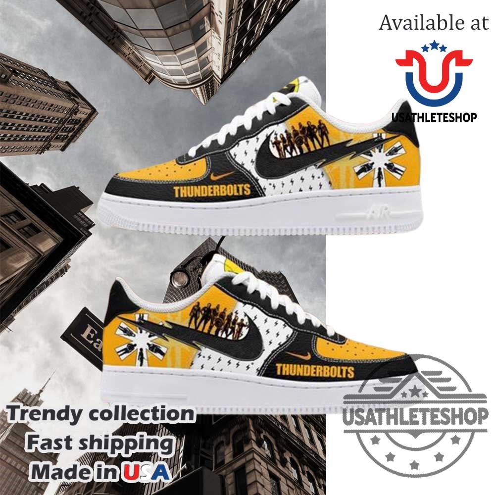 Marvel Thunderbolts Heroes Custom Air Force 1 Sneakers