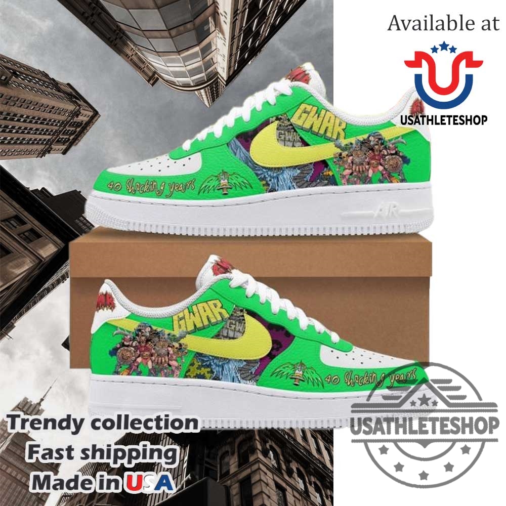 Gwar 40Th Anniversary Limited Edition Air Force 1 Shoes