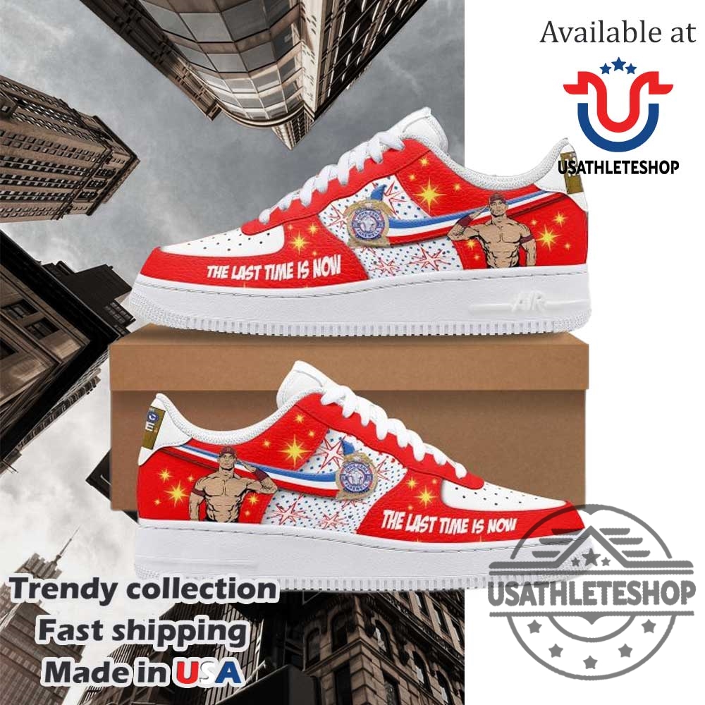 John Cena The Last Time Is Now Custom Air Force 1 Shoes