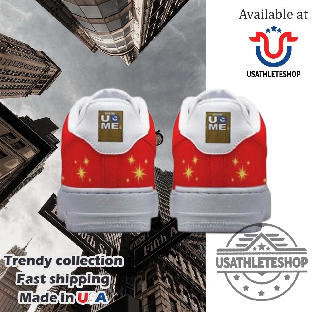 John Cena The Last Time Is Now Custom Air Force 1 Shoes 5 John Cena “The Last Time Is Now” Custom Air Force 1 Shoes
