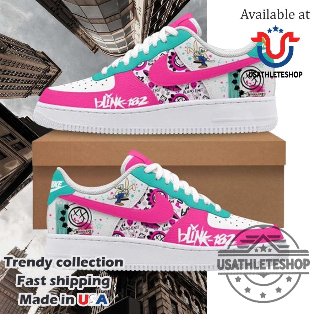 Blink182 Off The Wall Limited Edition Air Force 1 Running Shoes