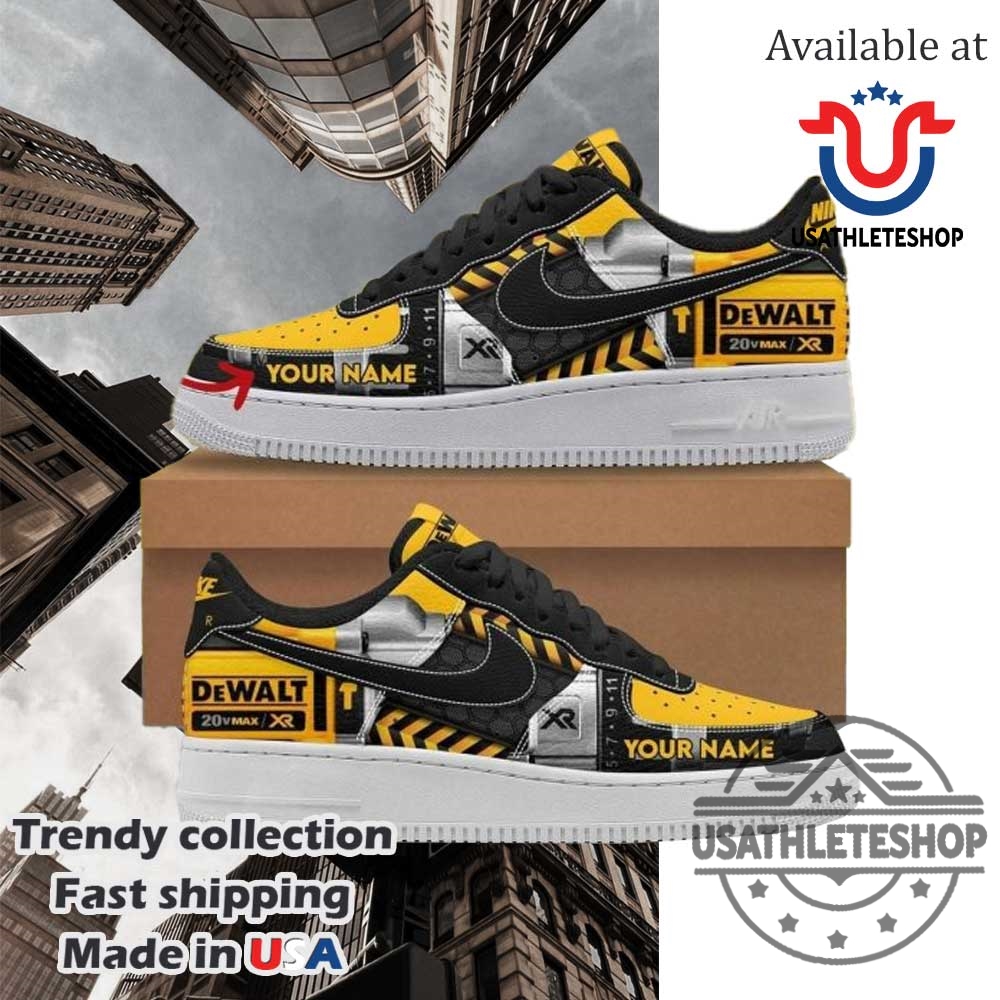Personalized Dewalt 20V Max Custom Air Force 1 Shoes