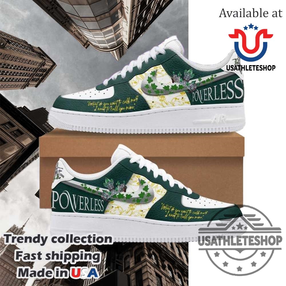 Powerless Lauren Roberts Book Inspired Air Force 1 Shoes