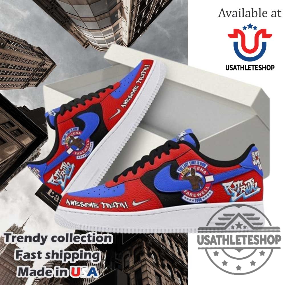 Rtruth Wwe Themed Air Force 1 Shoes