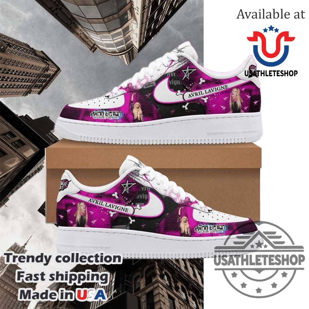 Avril Lavigne Greatest Hits Tour Signature Air Force 1 Shoes