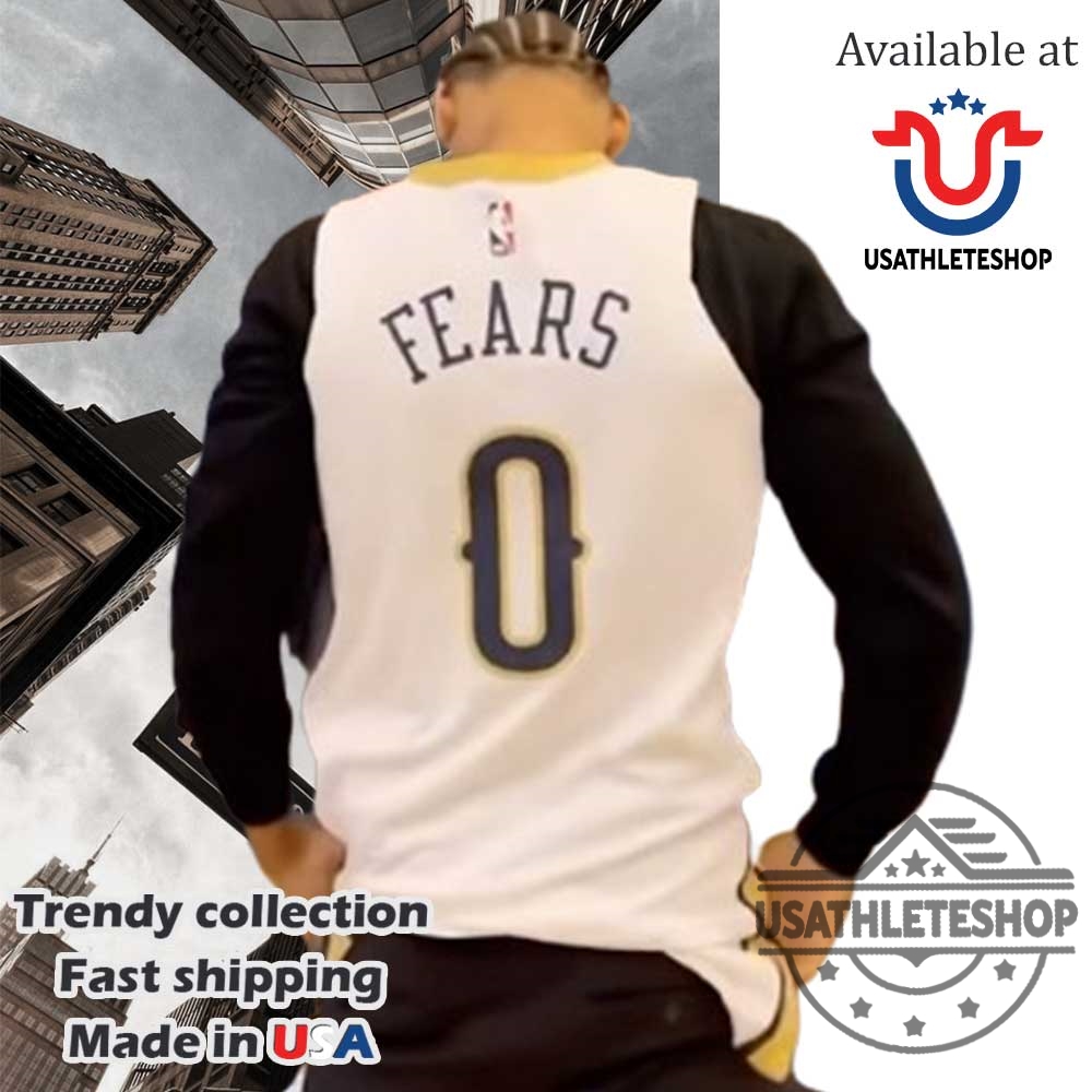 New Orleans Pelicans Fears 0 Basketball Jersey