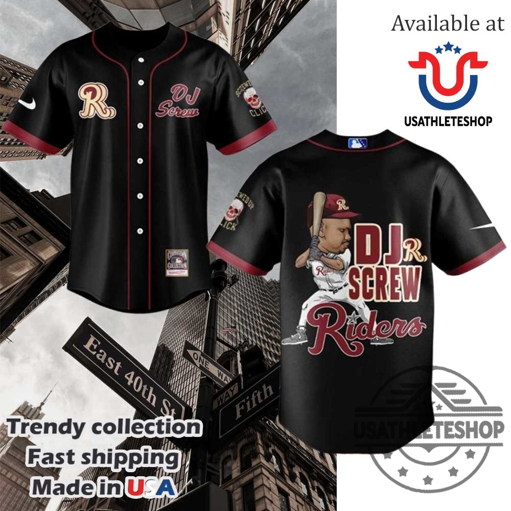 Frisco Roughriders X Dj Screw Baseball Jersey
