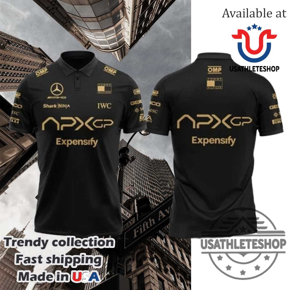 "Top 5 Limited Edition Sports Polo Shirts for 2024-2025 Fans" 4 F1 The Movie 2025 Apxgp Brad Pitt Black Polo Shirt
