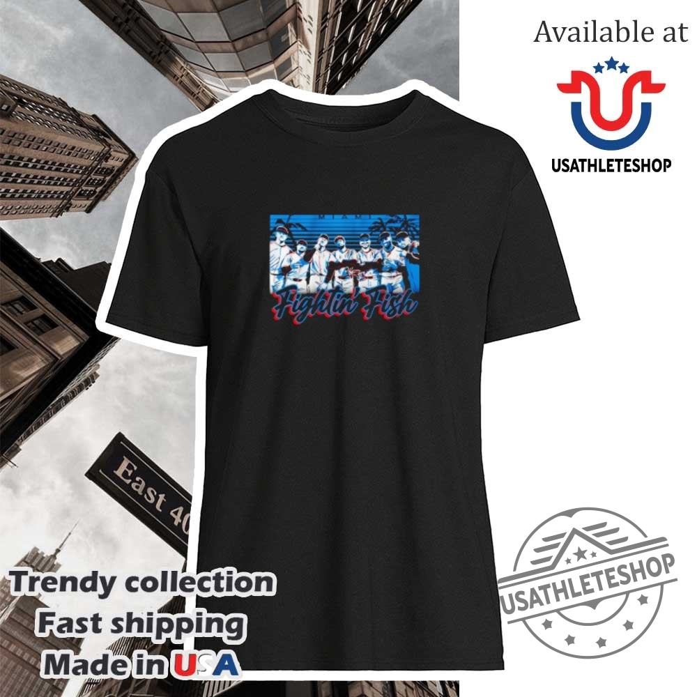 Miami Baseball Fightin Fish Shirt