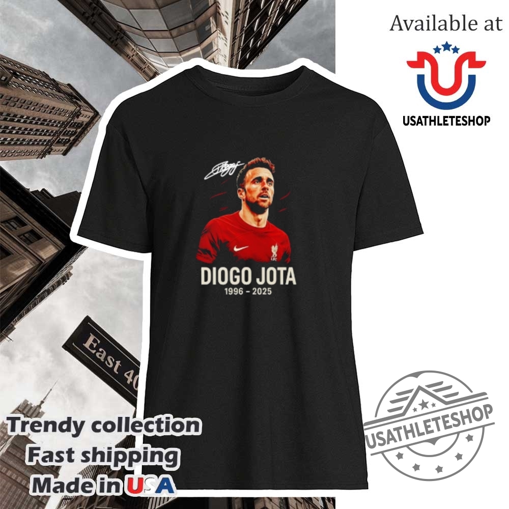 Rip Diogo Jota Legend 19962025 Signature Shirt