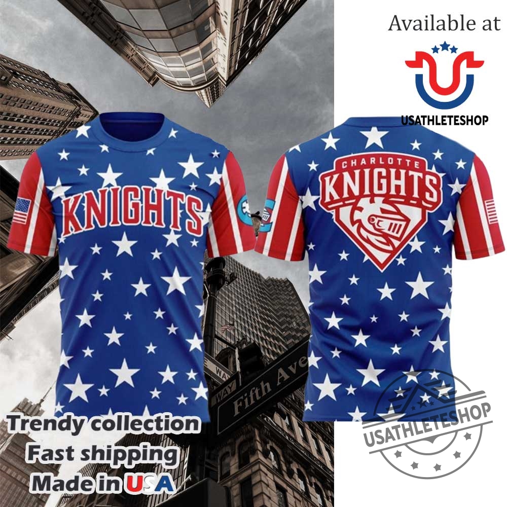 Charlotte Knights Independence Day 2025 Special Shirt