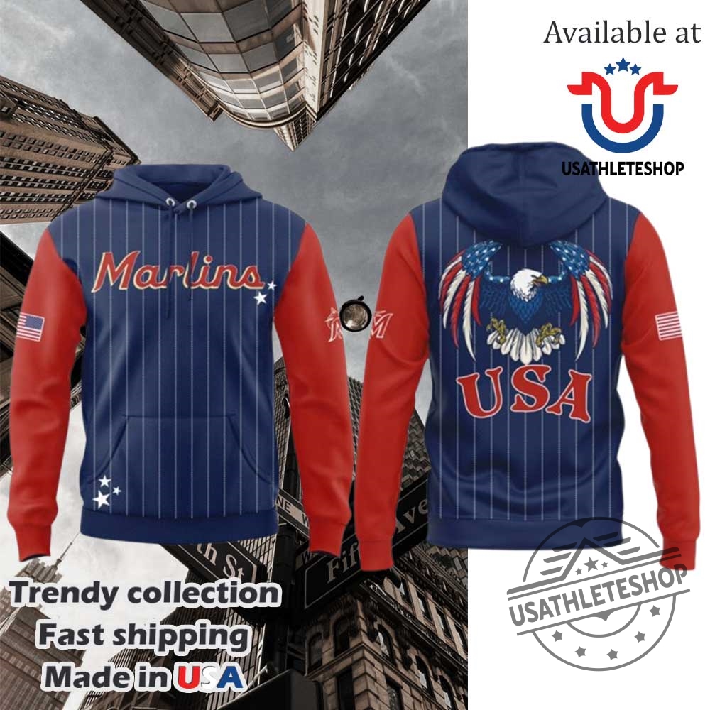 Miami Marlins Team Usa Heritage Series Hoodie