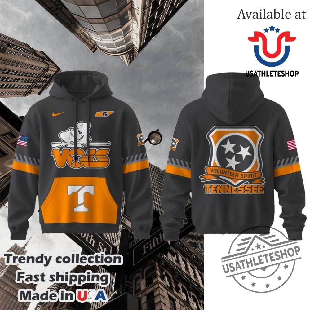 Tennessee Volunteers Smokey Grey Uniform 2025 Hoodie