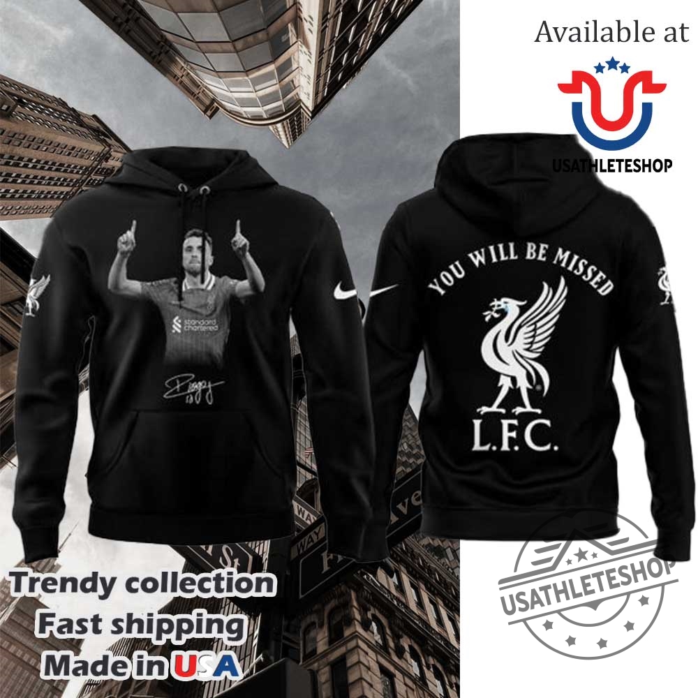 Diogo Jota You Will Be Missed 19962025 Signature Hoodie